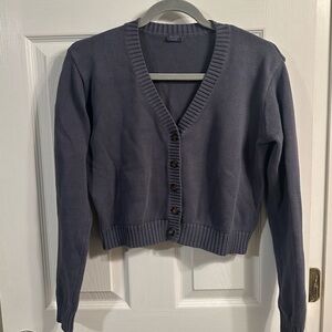 Brandy Melville Blue Billy Cardigan